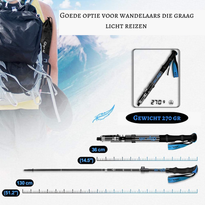 Lichtgewicht Wandelstok voor Nordic walking