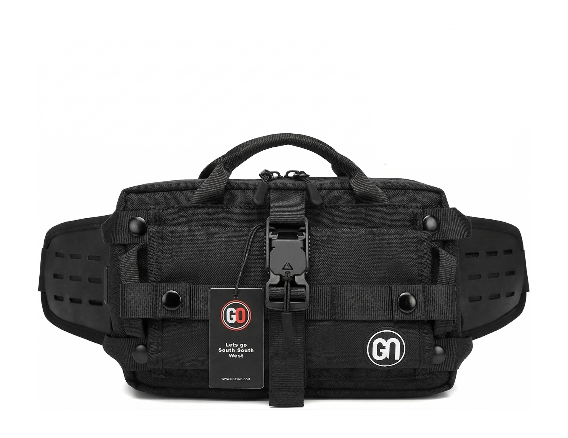 De ideale tas voor de kortere wandeling met of zonder hond