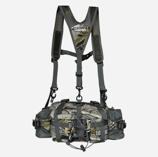 Gozyno Easywalker Gürteltasche - Camouflage mit Brustgurt